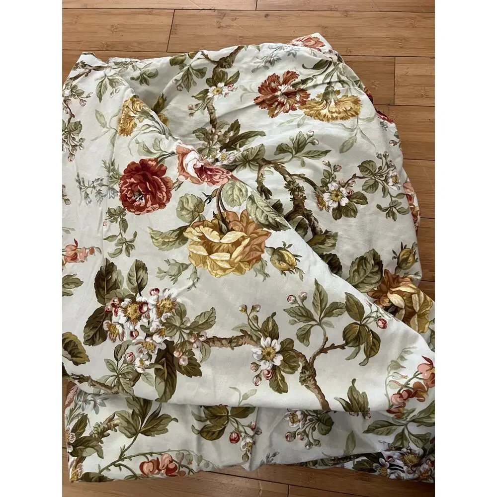 Collection Of Charter Club Queen Duvet Cover vintage English country garden Flor